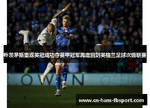 朴茨茅斯重返英冠成功夺英甲冠军再度回到英格兰足球次级联赛